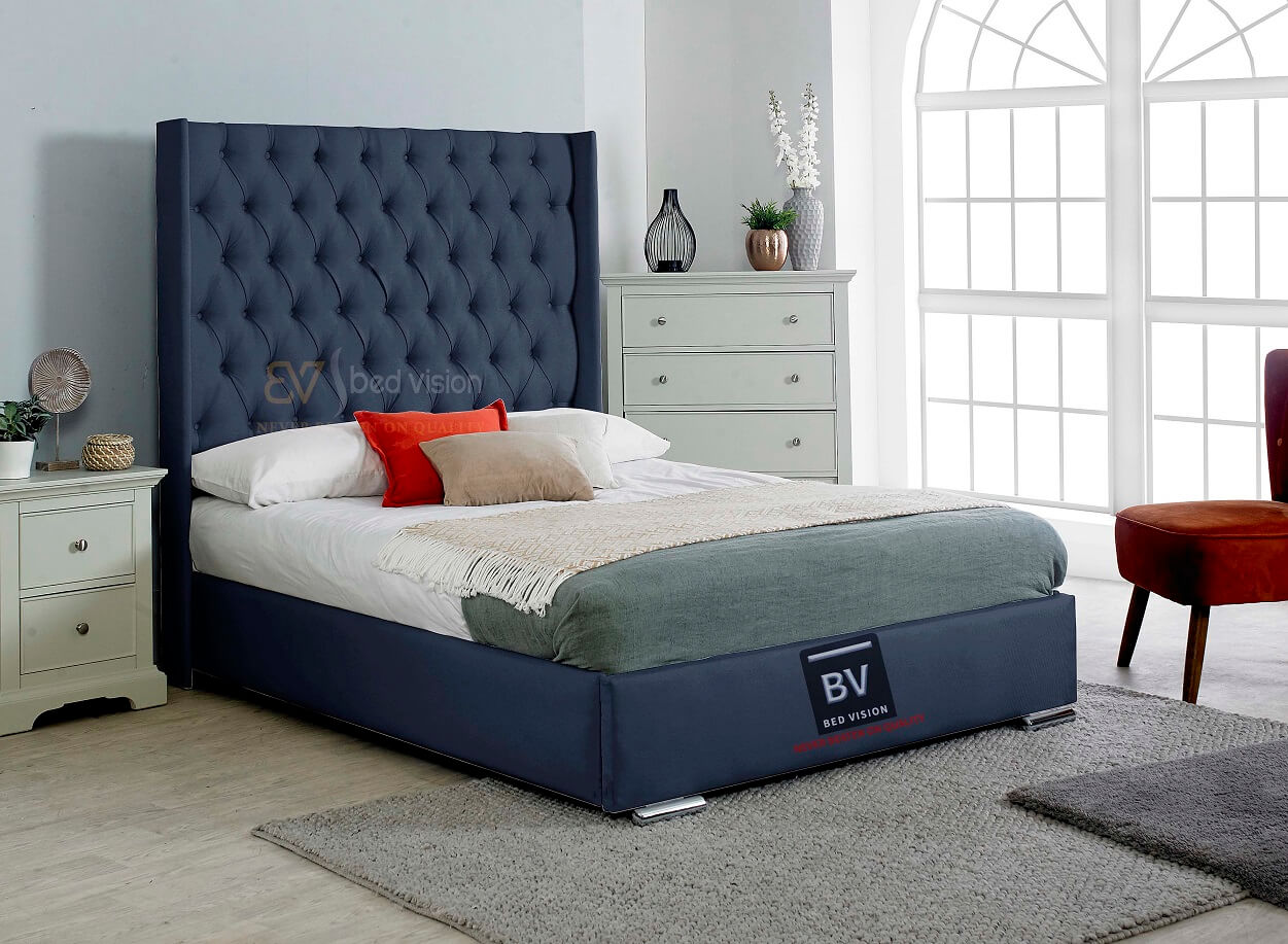 Sapporo Upholstered Bed Frame 