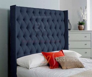 Sapporo Upholstered Bed Frame  with tall headboard