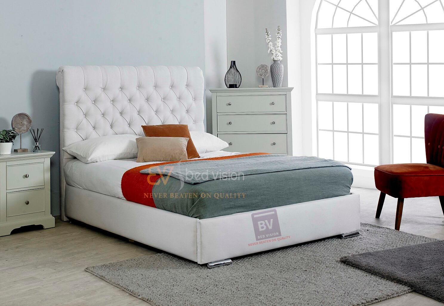 Tokyo Upholstered Designer Bed