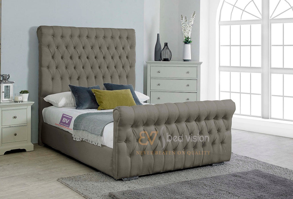 Virage Ottoman Upholstered Bed Frame Bedvision