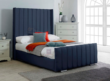 Anaya bed frame upholstered with storage